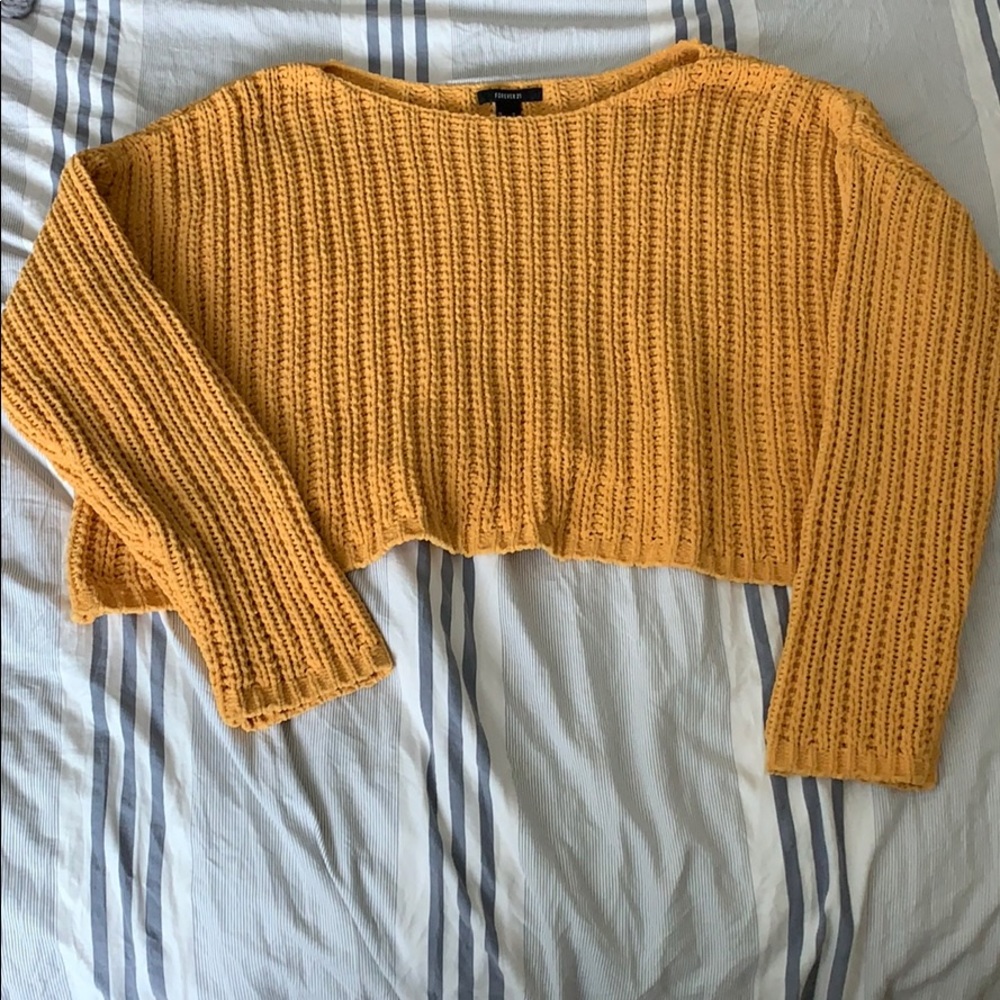 Cropped sweater